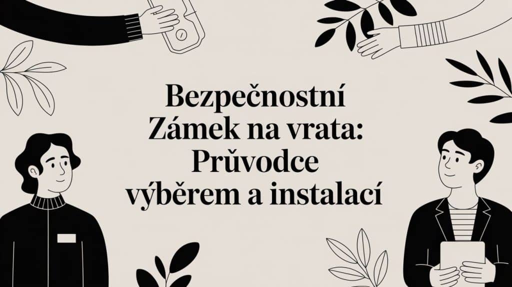 Bezpečnostní zámek na vrata