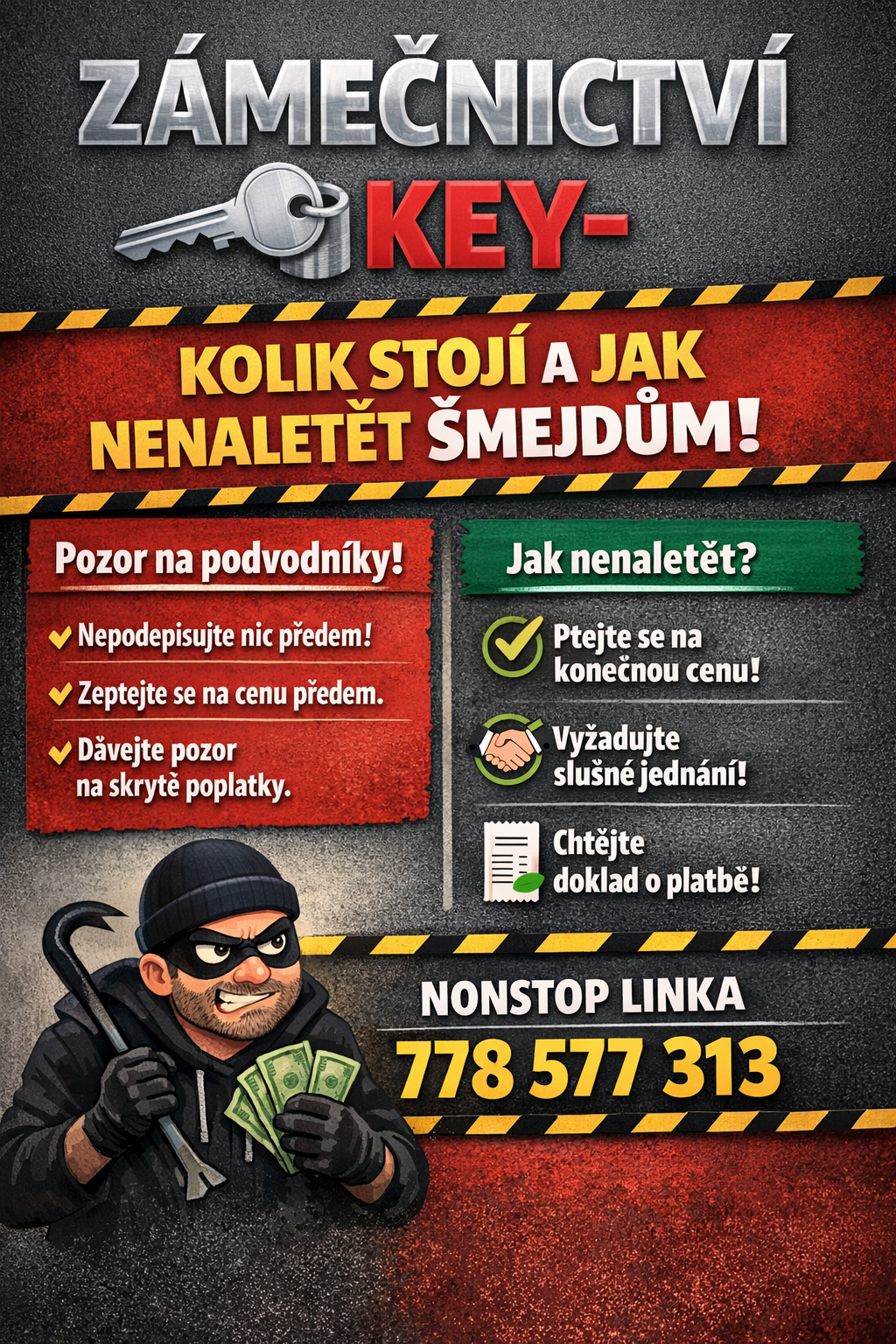 Zámečnická pohotovost Praha